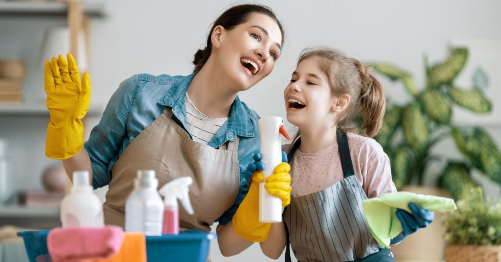 Zachęcanie dzieci do sprzątania